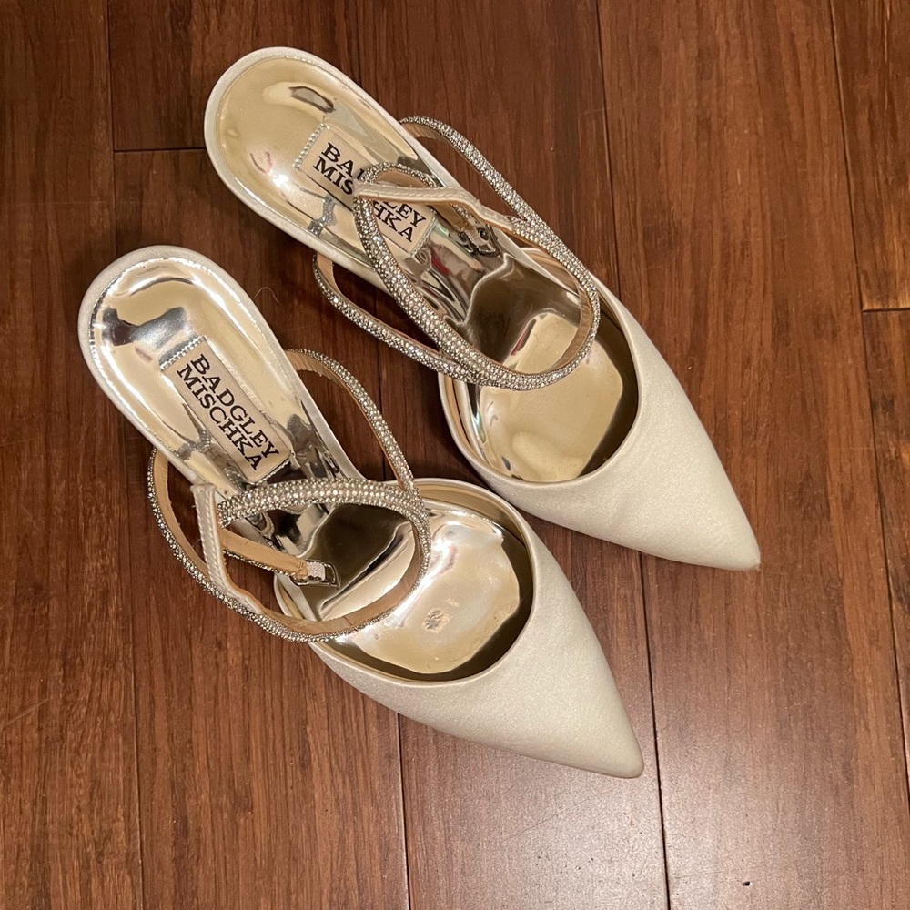 Badgley Mischka Women's Galaxy Pointed Embellished Pumps